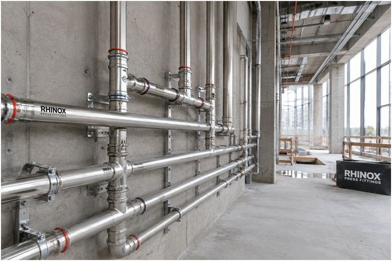 Stainless Steel Plumbing System for Modern Buildings: Components, Applications and Selection Guide